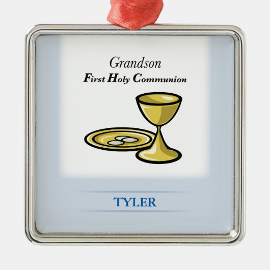 聖餐式体と血孫 メタルオーナメント (正面)