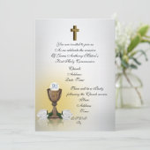 聖餐式招待状 招待状 (スタンド正面)