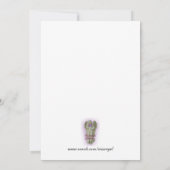 聖餐式招待状 招待状 (裏面)