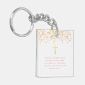 聖餐式祈りの言葉 キーホルダー (正面左)