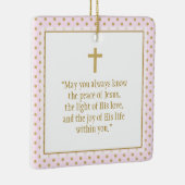 聖餐式祈りの言葉 セラミックオーナメント (右)