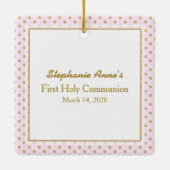 聖餐式祈りの言葉 セラミックオーナメント (裏面)