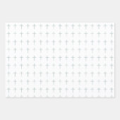 聖餐式聖人十字ハートと点 ラッピングペーパーシート (正面)