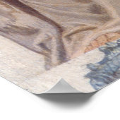 聖餐式（フレスコ）の壁からの節制 ポスター (角)