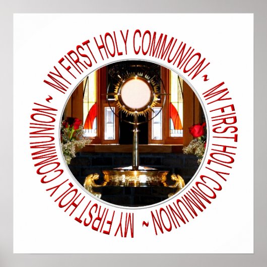 聖餐式 ポスター (正面)