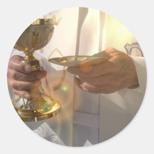 聖餐式 ラウンドシール (正面)