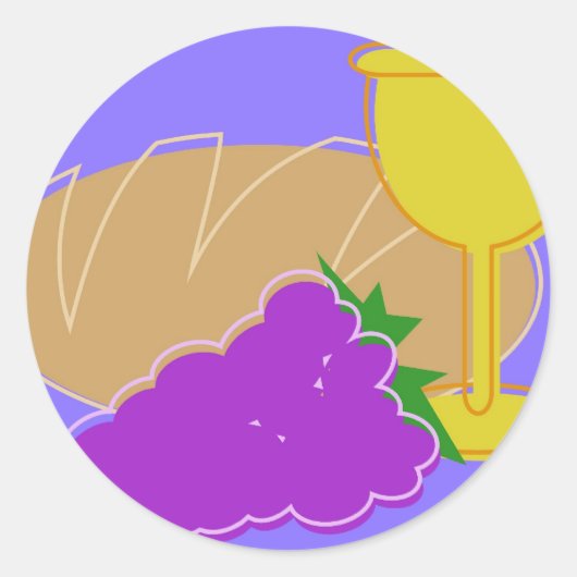 聖餐式 ラウンドシール (正面)