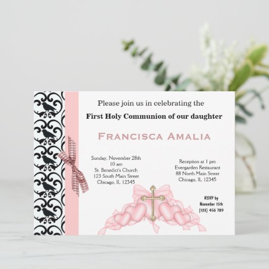 聖餐式 招待状 (スタンド正面)