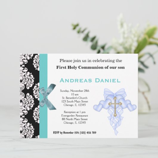 聖餐式 招待状 (スタンド正面)