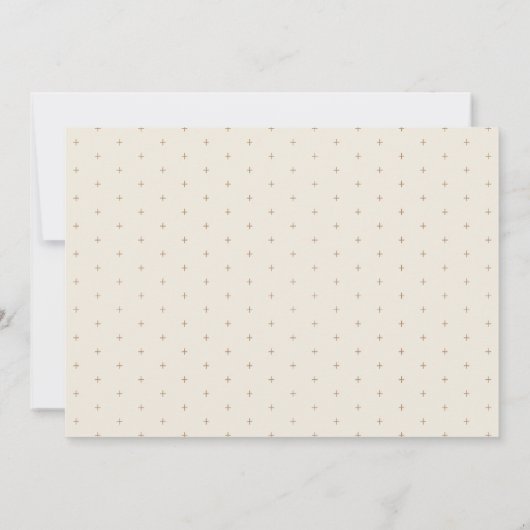 聖餐式 招待状 (裏面)