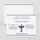 聖餐式 招待状 (正面/裏面)