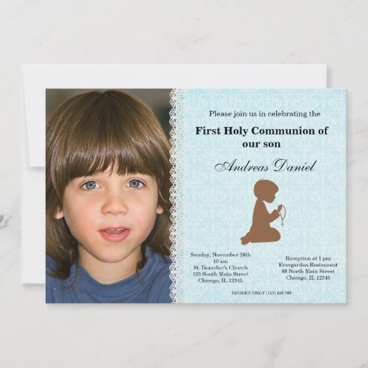 聖餐式 招待状 (正面)