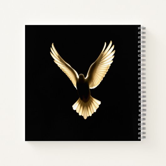 聖餐式，鳩 ノートブック (裏面)