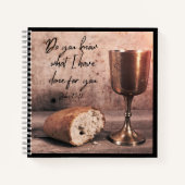 聖餐式，鳩 ノートブック (正面)