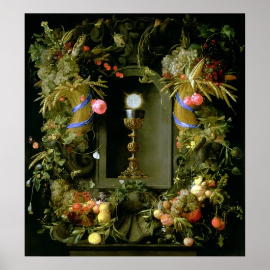 聖餐杯と司会 ポスター (正面)