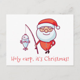 聖鯉クリスマスだ ポストカード