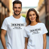 聖1 Peter 1:16 – それは戒めであるユニセックス Tシャツ