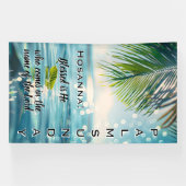 聖 Palm Sunday Hosanna 経文 横断幕 (横)