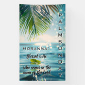 聖 Palm Sunday Hosanna 経文 横断幕 (縦)