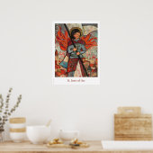 聖Joan of Arc Catholic Classroomポスター ポスター (キッチン)