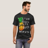 聞いたことがある、両方の心理パイナップルラバー Tシャツ (正面フル)