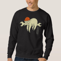 聞いたことのない建設工事 ジョークTシャツ