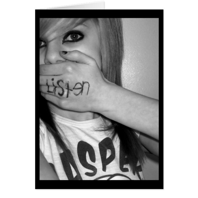 聞いて下さい (正面)