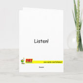 聞いて下さい! -カード カード (裏面)