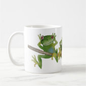 聞いて下さい! 見て下さい! 話して下さい! コーヒーマグカップ (左)