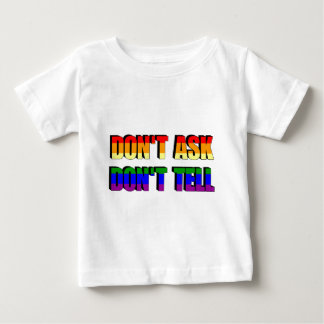 聞かないで、言わないで ベビーTシャツ