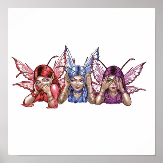 聞け話よ悪を見るな ポスター (正面)