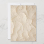 聞け、聞け!中世の王室誕生日 招待状 (裏面)