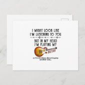 聞こえているフリしてるだけかもしれない ポストカード (正面/裏面)