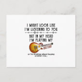 聞こえているフリしてるだけかもしれない ポストカード (正面)