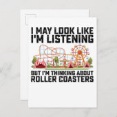 聞こえてるフリしてるけど実は インビテーションポストカード (正面/裏面)