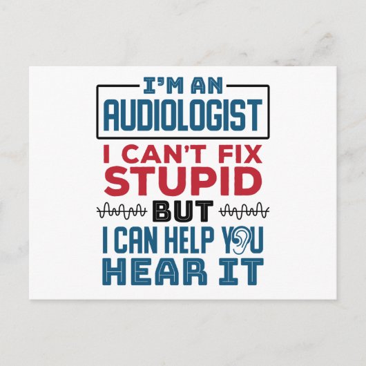 聞こえてる救済と聞こえない ポストカード (正面)