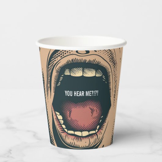 聞こえてる 紙コップ (裏面)