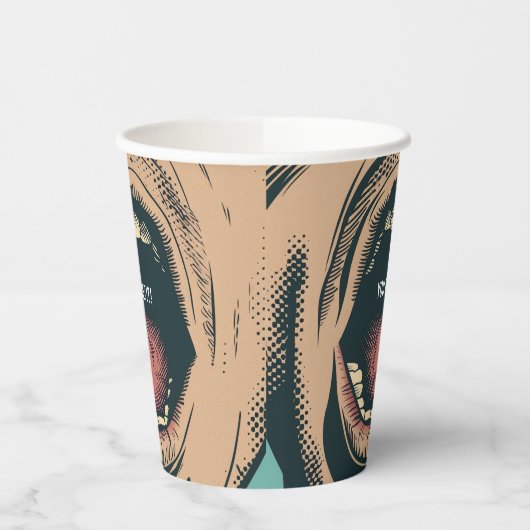 聞こえてる 紙コップ (左)