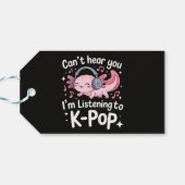 聞こえないよ、私はK-Popを聴いている ギフトタグ (裏面横)