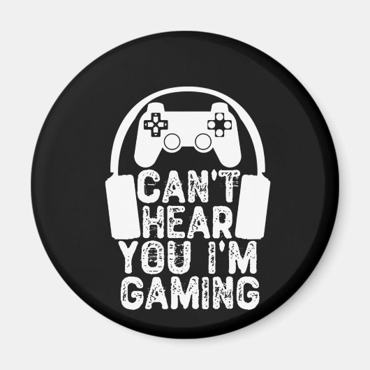 聞こえないゲーム中 マグネット (正面)