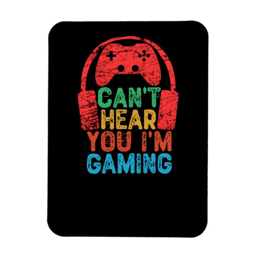 聞こえないゲーム中 マグネット (縦)