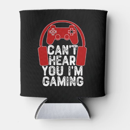 聞こえないゲーム中 缶クーラー (正面)