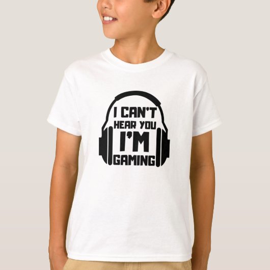 聞こえない遊賭博 Tシャツ (正面)