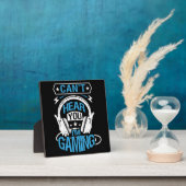 聞こえない、私はゲーム中おもしろい- Gamer フォトプラーク (インサイチュ)