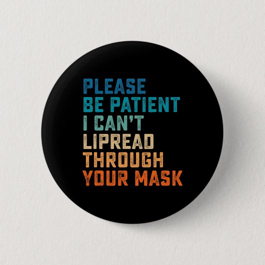 聞こえる ASL サイン難聴者 聴覚障害者 聾者認識 缶バッジ (正面)