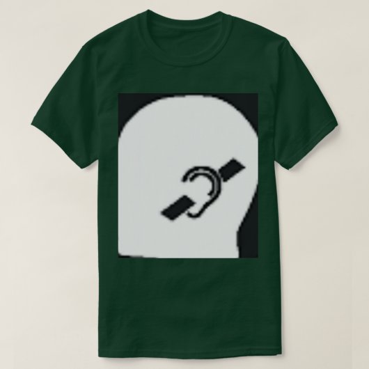 聞こ親愛える Tシャツ (デザイン正面)