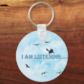 聞の キーホルダー (正面)