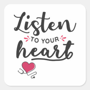 聞ハート聴診器 スクエアシール