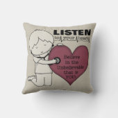 聞ハート クッション (裏面)