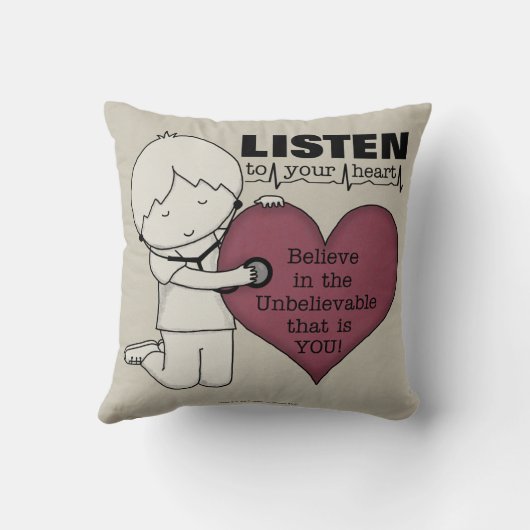 聞ハート クッション (裏面)